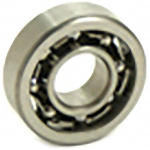 Tritan - Radial Ball Bearings; Type: Miniature ; Style: Open ; Bore Diameter (Inch): 3/8 ; Bore Diameter (Decimal Inch): 0.3750 ; Outside Diameter (Inch): 7/8 ; Outside Diameter (Decimal Inch): 0.8750 - Exact Industrial Supply