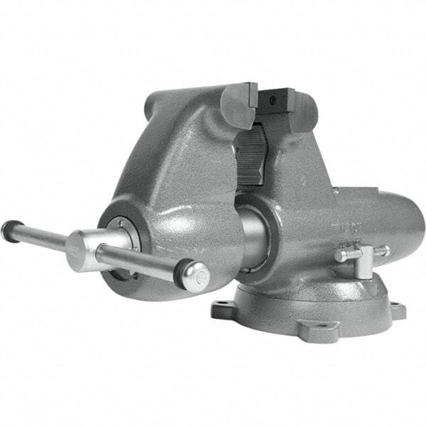 Wilton - Bench & Pipe Combination Vises Jaw Width (Inch): 6 Jaw Opening Capacity (Inch): 9 - Benchmark Tooling