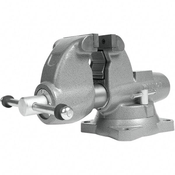 Wilton - Bench & Pipe Combination Vises Jaw Width (Inch): 4-1/2 Jaw Opening Capacity (Inch): 6 - Benchmark Tooling