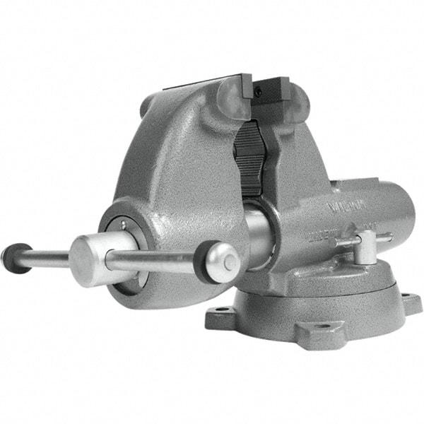 Wilton - Bench & Pipe Combination Vises Jaw Width (Inch): 5 Jaw Opening Capacity (Inch): 7 - Benchmark Tooling