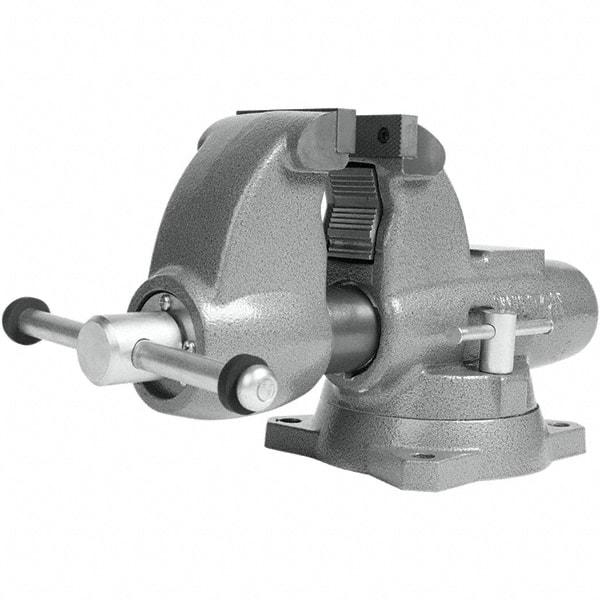 Wilton - Bench & Pipe Combination Vises Jaw Width (Inch): 3-1/2 Jaw Opening Capacity (Inch): 5 - Benchmark Tooling