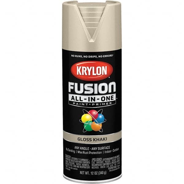 Krylon - Spray Paints Type: Acrylic Enamel Spray Paint Color: Khaki - Benchmark Tooling