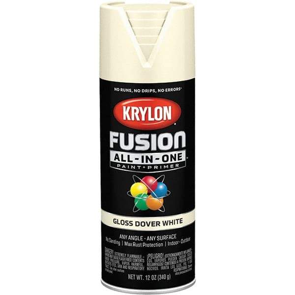 Krylon - Spray Paints Type: Acrylic Enamel Spray Paint Color: Dover White - Benchmark Tooling