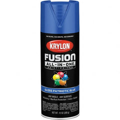 Krylon - Spray Paints Type: Acrylic Enamel Spray Paint Color: Patriotic Blue - Benchmark Tooling