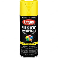 Krylon - Spray Paints Type: Acrylic Enamel Spray Paint Color: Sunbeam - Benchmark Tooling