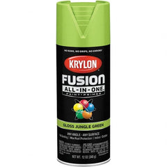 Krylon - Spray Paints Type: Acrylic Enamel Spray Paint Color: Jungle Green - Benchmark Tooling