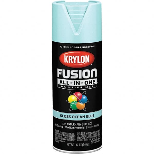 Krylon - Spray Paints Type: Acrylic Enamel Spray Paint Color: Ocean Blue - Benchmark Tooling