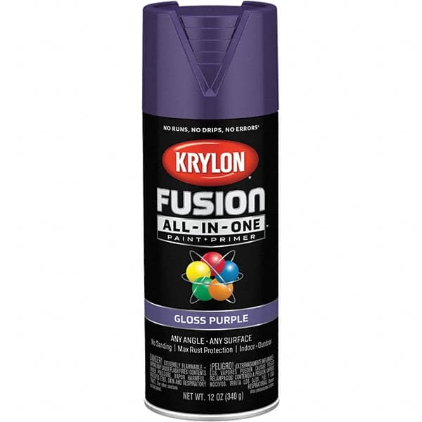 Krylon - Spray Paints Type: Acrylic Enamel Spray Paint Color: Purple - Benchmark Tooling