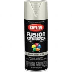 Krylon - Spray Paints Type: Acrylic Enamel Spray Paint Color: River Rock - Benchmark Tooling