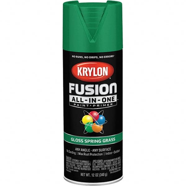 Krylon - Spray Paints Type: Acrylic Enamel Spray Paint Color: Spring Grass - Benchmark Tooling