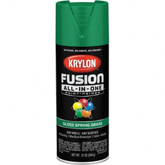 Krylon - Spray Paints Type: Acrylic Enamel Spray Paint Color: Spring Grass - Benchmark Tooling