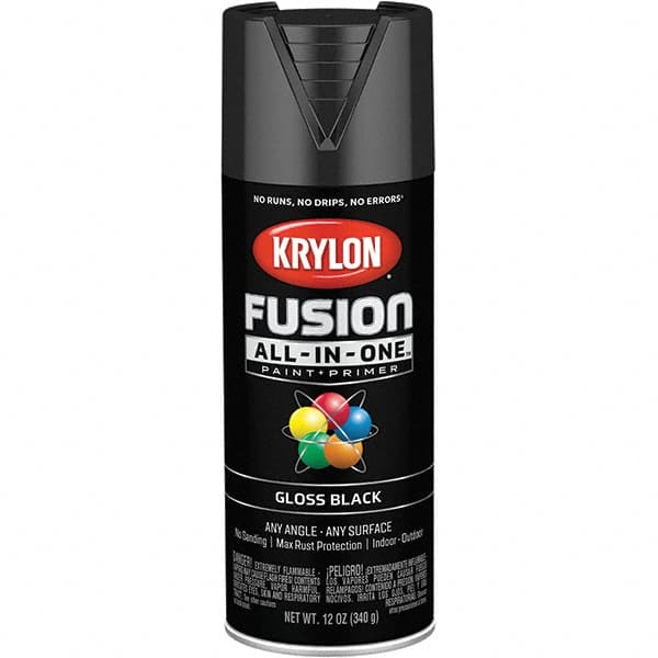 Krylon - Spray Paints Type: Acrylic Enamel Spray Paint Color: Black - Benchmark Tooling