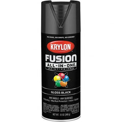 Krylon - Spray Paints Type: Acrylic Enamel Spray Paint Color: Black - Benchmark Tooling