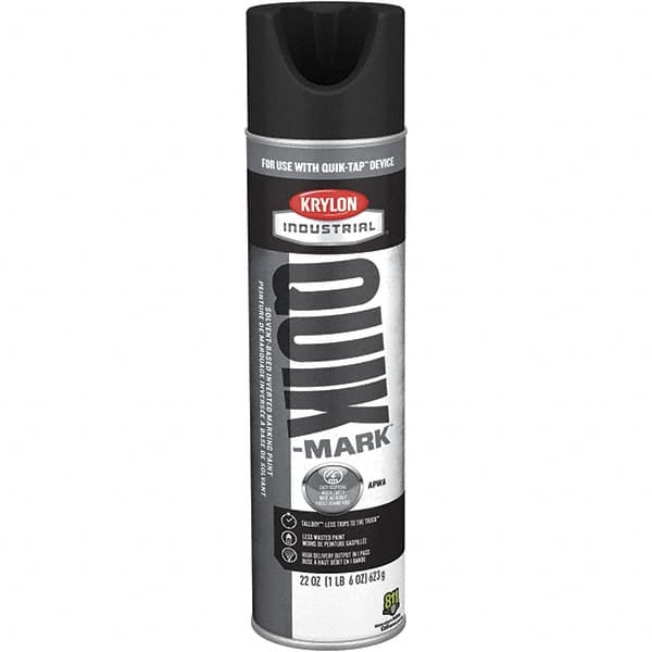 Krylon - Striping & Marking Paints & Chalks Type: Marking Paint Color Family: Black - Benchmark Tooling