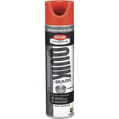 Krylon - Striping & Marking Paints & Chalks Type: Marking Paint Color Family: Red/Orange - Benchmark Tooling