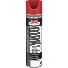 Krylon - Striping & Marking Paints & Chalks Type: Marking Paint Color Family: Red - Benchmark Tooling