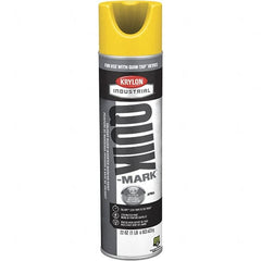 Krylon - Striping & Marking Paints & Chalks Type: Marking Paint Color Family: Yellow - Benchmark Tooling