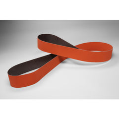 3M Cloth Belt 747D P100 X-weight 5″ × 328″ Film-lok - Exact Industrial Supply