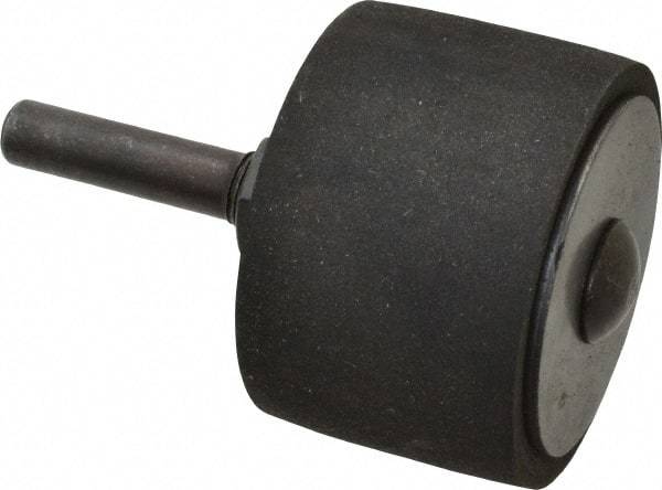 Superior Abrasives - 1" Wide x 1-1/2" Diam, Spiral Band Drum - 1/4" Shank Diam, 14,000 RPM - Benchmark Tooling