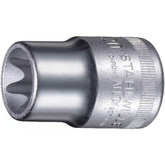 Specialty Sockets; Type: Non-Impact; Drive Size: 0.5 in; Socket Size: E12; Insulated: No; Non-sparking: No; Tether Style: Not Tether Capable; Features: Thin wall; Finish/Coating: Chrome-Plated; Finish: Chrome-Plated; Drive Size: 0.5 in; Socket Type: Non-I