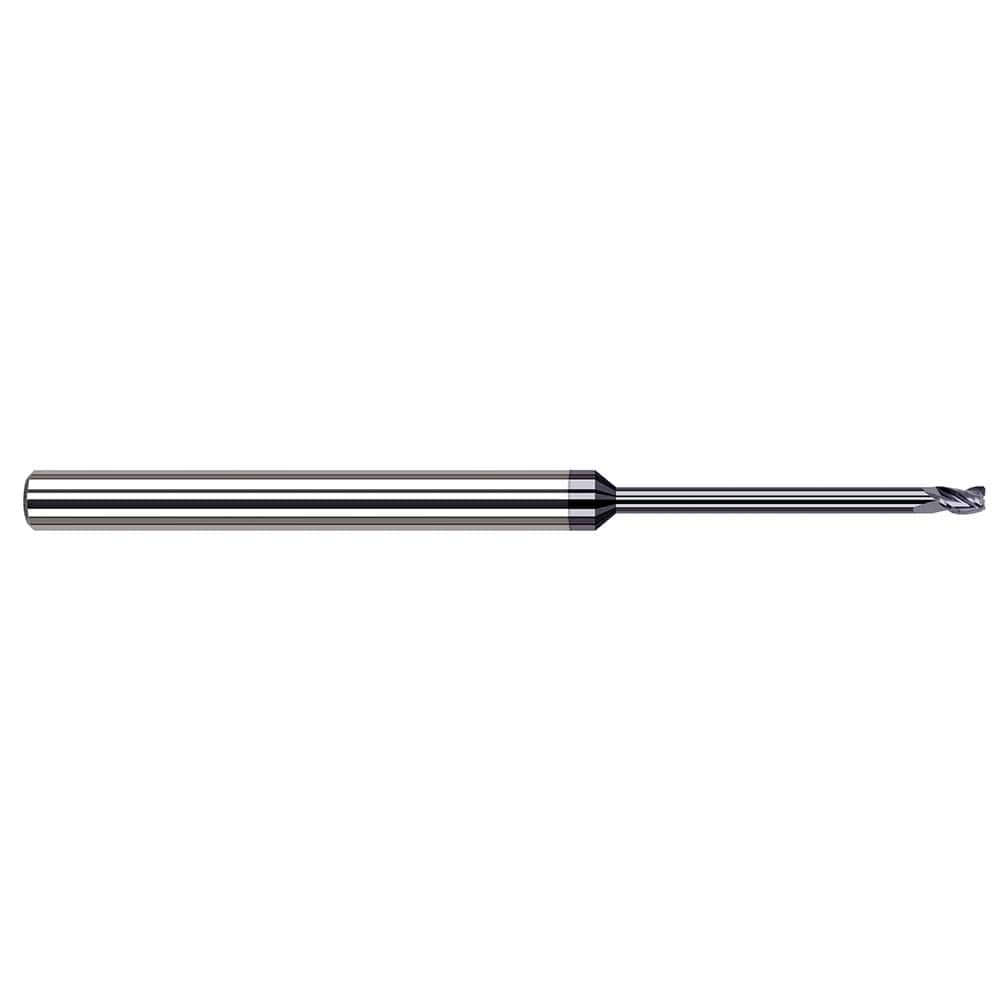 Harvey Tool - Corner Radius & Corner Chamfer End Mills; Mill Diameter (Inch): 5/64 ; Mill Diameter (Decimal Inch): 0.0780 ; End Type: Corner Radius ; Corner Radius (Decimal Inch): 0.0100 ; Number of Flutes: 3 ; Material: Solid Carbide - Exact Industrial Supply