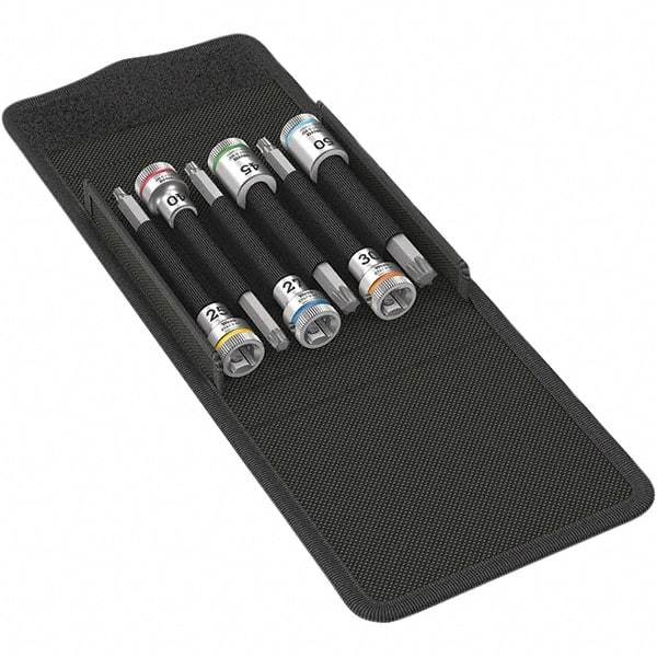 Wera - Hex & Torx Bit Socket Sets Type: Torx Bit Socket Set Drive Size: 3/8 - Benchmark Tooling