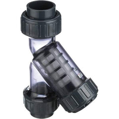 Asahi/America - Y-Strainers Pipe Size: 1 (Inch) End Connections: Socket x Thread - Benchmark Tooling