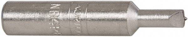 Norton - 1/16" Max Concave Radius Single Point Diamond Dresser - 2" Long x 3/8" Shank Diam - Benchmark Tooling