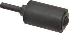 Superior Abrasives - 1-1/2" Wide x 1" Diam, Spiral Band Drum - 1/4" Shank Diam, 10,000 RPM - Benchmark Tooling