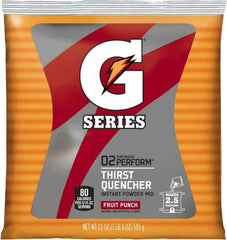 Gatorade - 21 oz Pack Fruit Punch Activity Drink - Powdered, Yields 2.5 Gal - Benchmark Tooling