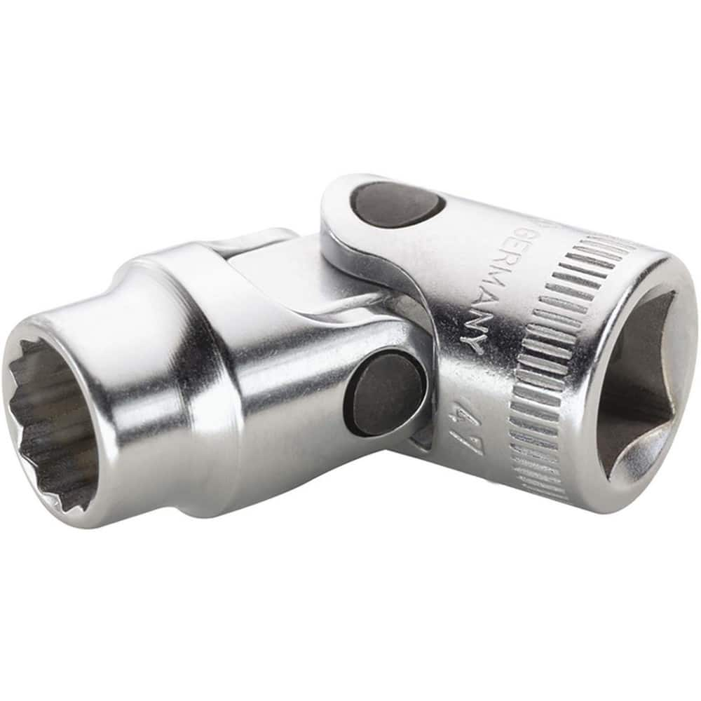 Hand Sockets; Socket Type: Flex Socket; Drive Size: 3/8 in; Socket Size (Inch): 3/4; Drive Style: Hex; Overall Length (Decimal Inch): 1.9300; Material: Steel; Insulated: No; Tether Style: Not Tether Capable; Features: Anti-Slip Drive profile; Thin wall; C