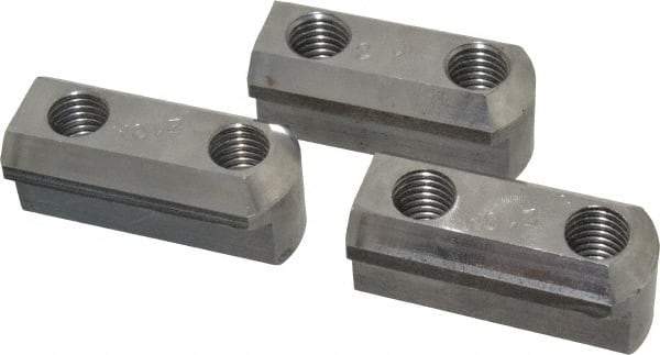 H & R Manufacturing - Lathe Chuck Jaw Nut - 10" Chuck Diam Compatible, 12mm Screw, M12 Thread - Benchmark Tooling