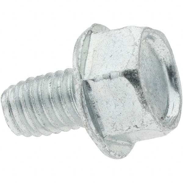 Value Collection - M6x1.0 Coarse 30mm Long Hex Thread Cutting Screw - Benchmark Tooling