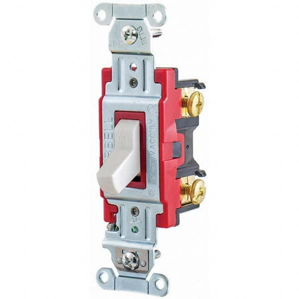 Hubbell Wiring Device-Kellems - Toggle Switches Switch Type: Heavy Duty Switch Sequence: Off-On - Benchmark Tooling