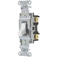 Hubbell Wiring Device-Kellems - Toggle Switches Switch Type: Medium Duty Switch Sequence: Off-On - Benchmark Tooling