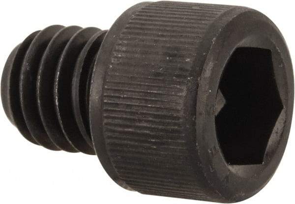 Value Collection - 7/16-14 UNC Hex Socket Drive, Socket Cap Screw - Alloy Steel, Black Oxide Finish, Fully Threaded, 1/2" Length Under Head - Benchmark Tooling