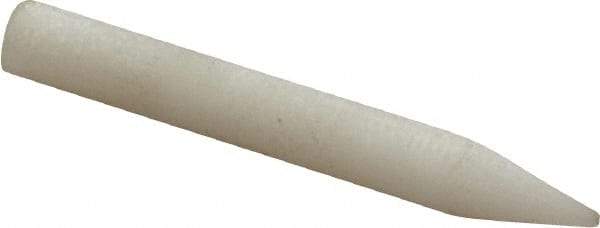 Norton - 1" Long x 1/8" Wide Novaculite Sharpening Stone - Point, Extra Fine Grade - Benchmark Tooling