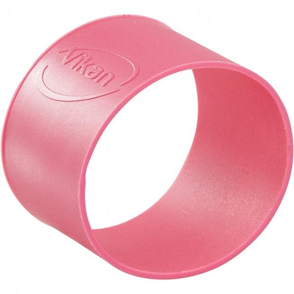 Vikan - 1-1/2" Long Rubber Band - Silicone Rubber, For Use with Colored Coded Handles - Benchmark Tooling