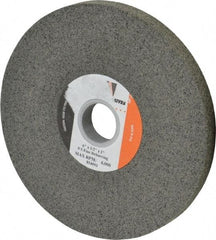 Standard Abrasives - 6" Diam, 1/2" Face Width, 1" Center Hole, Fine Grade, Silicon Carbide Deburring Wheel - Convolute, Hard Density 9 Grade, 6,000 RPM - Benchmark Tooling