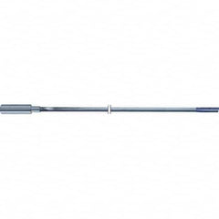 Guhring - 13/64", 485mm Flute Length, 477.26mm Depth of Cut, Solid Carbide Shank, Single Flute Gun Drill - Benchmark Tooling