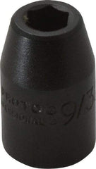 Proto - 3/8" Drive 9/32" Standard Impact Socket - 6 Points, 1-3/32" OAL - Benchmark Tooling