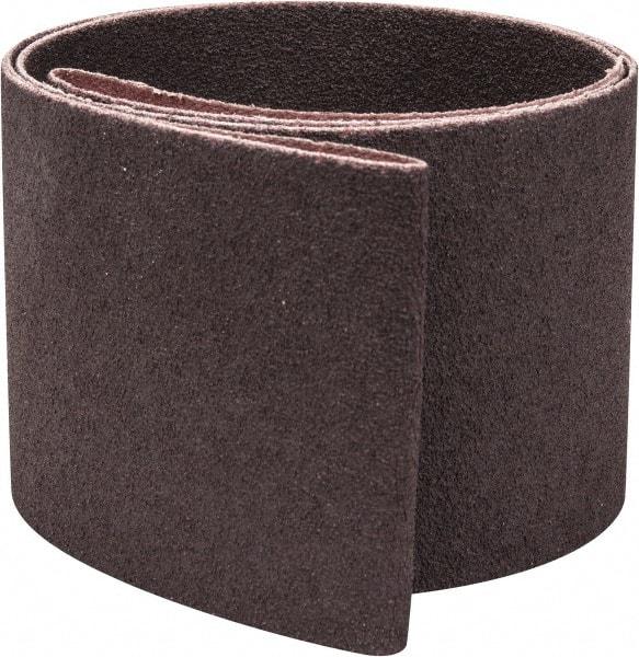 Norton - 2-1/2" Wide x 48" OAL, 80 Grit, Aluminum Oxide Abrasive Belt - Aluminum Oxide, Medium, Coated, X Weighted Cloth Backing, Series R228 - Benchmark Tooling