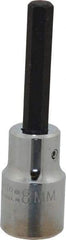 Proto - 1/2" Drive, 8mm Hex Bit Socket - 3-1/4" OAL - Benchmark Tooling