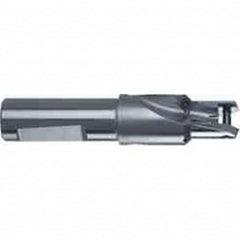 Guhring - 38mm Max Diam, 1xD, 32mm Shank Diam, 145.3mm OAL, Replaceable Tip Drill - HT 800 WP Insert, 30.000 HT800 Toolholder, Series 4105 - Benchmark Tooling