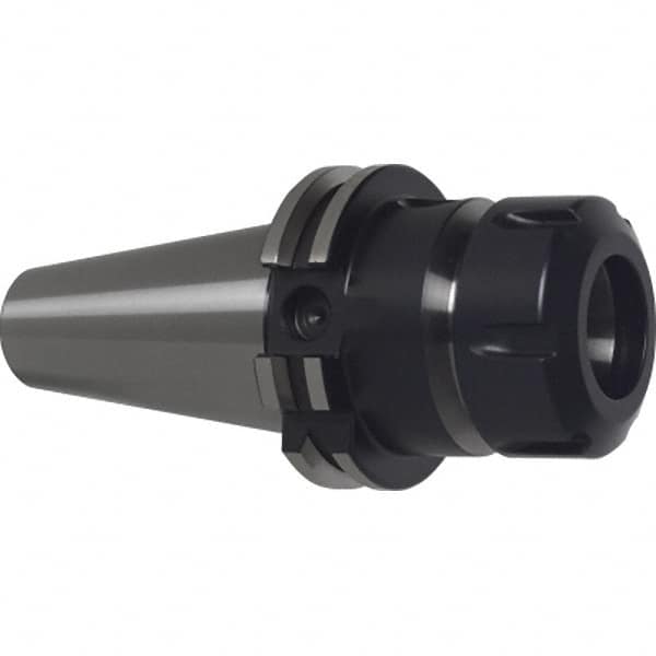 Guhring - 160mm Projection, ISO40 Taper Shank, ER32 Collet Chuck - 50mm Shank Diam - Exact Industrial Supply