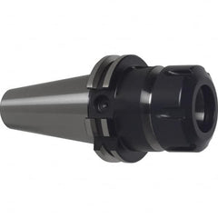 Guhring - 160mm Projection, ISO40 Taper Shank, ER25 Collet Chuck - 42mm Shank Diam - Exact Industrial Supply