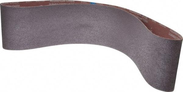 Norton - 6" Wide x 60" OAL, 36 Grit, Aluminum Oxide Abrasive Belt - Aluminum Oxide, Very Coarse, Coated, X Weighted Cloth Backing, Series R228 - Benchmark Tooling