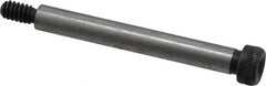 Value Collection - 1/4" Shoulder Diam x 2" Shoulder Length, #10-24 UNC, Hex Socket Shoulder Screw - 4140 Alloy Steel, Uncoated, 3/16" Head Height x 3/8" Head Diam - Benchmark Tooling