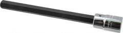 Proto - 1/2" Drive, 12mm Hex Bit Socket - 7-1/4" OAL, 5-5/8" Bit Length, Long Hex Bit Socket - Benchmark Tooling