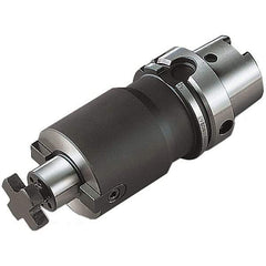 Seco - HSK125 Taper Shank 32mm Pilot Diam Shell Mill Holder - 95mm Flange to Nose End Projection, 78mm Nose Diam, Through-Spindle Coolant - Exact Industrial Supply